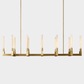 Candlestick Linear Chandelier 67"-Meet Lighting