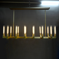 Candlestick Linear Chandelier 67"-Meet Lighting