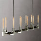 Candlestick Linear Chandelier 67"-Meet Lighting
