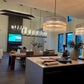 Candlestick Round Chandelier 60"-Meet Lighting