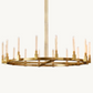 Candlestick Round Chandelier 60"-Meet Lighting