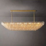Tiered Rectangular Chandelier 74