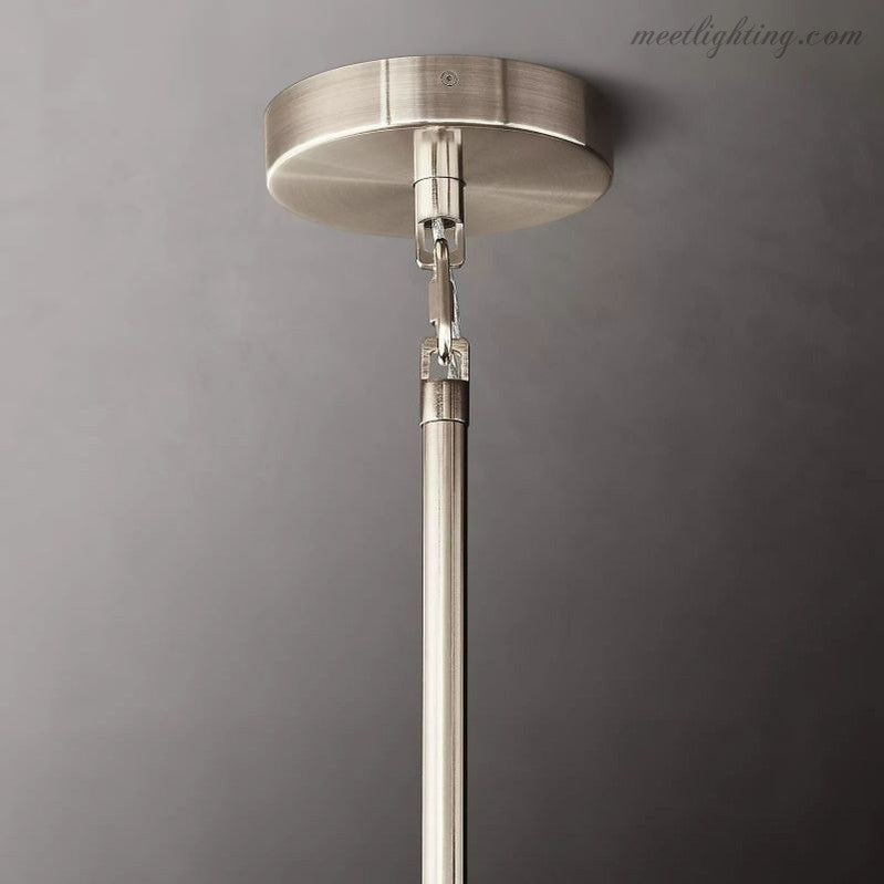 Chara Glass Tiered Round Chandelier 47"-MEET LIGHTING