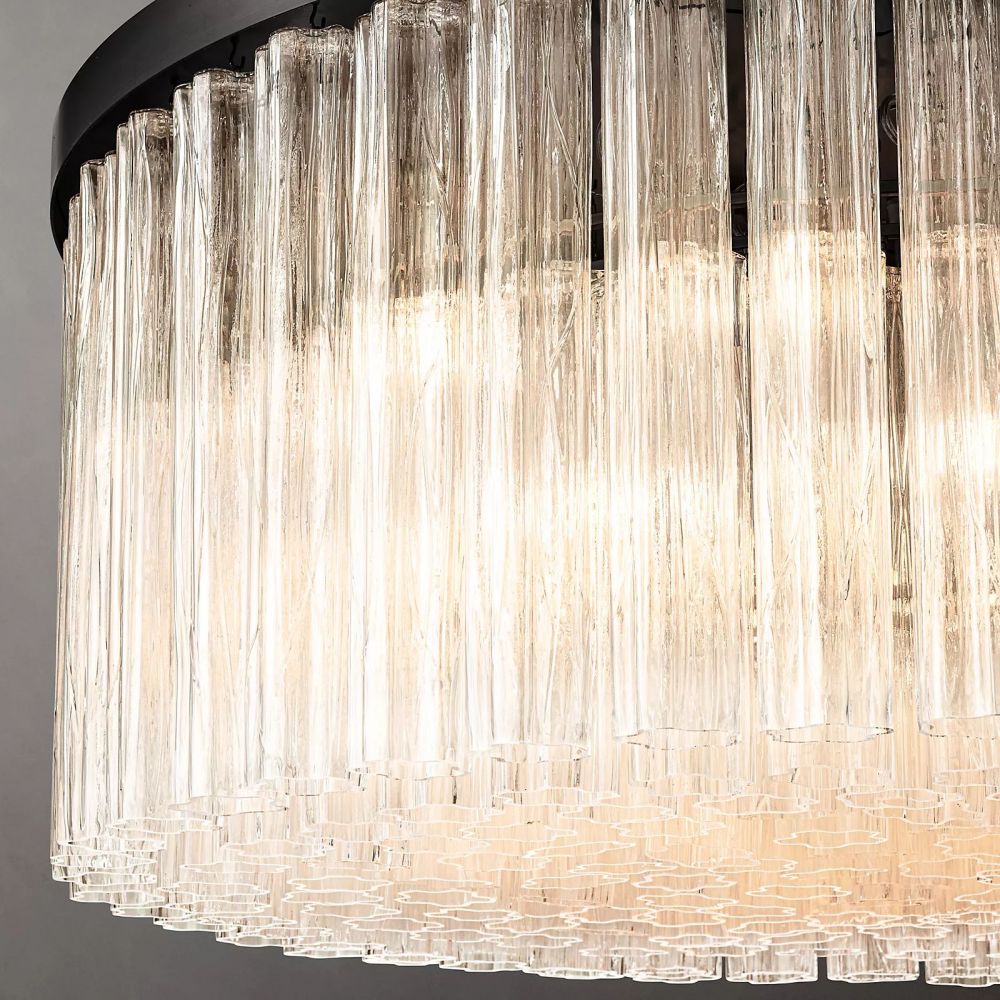 Chelo Round Chandelier-Meet Lighting