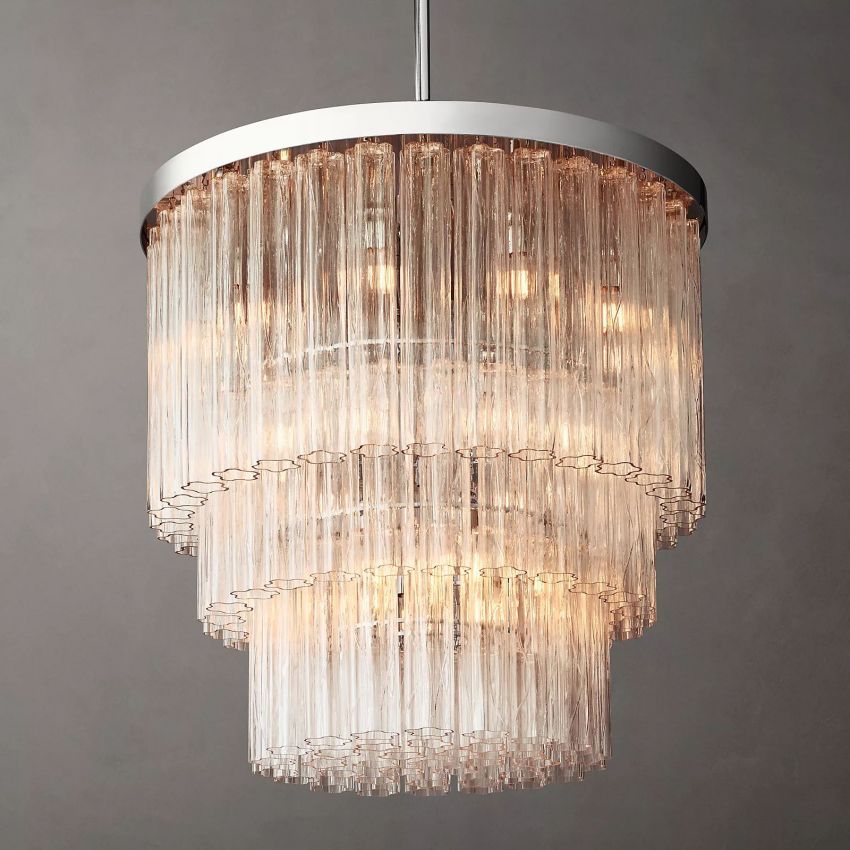 Chelo Round Chandelier-Meet Lighting