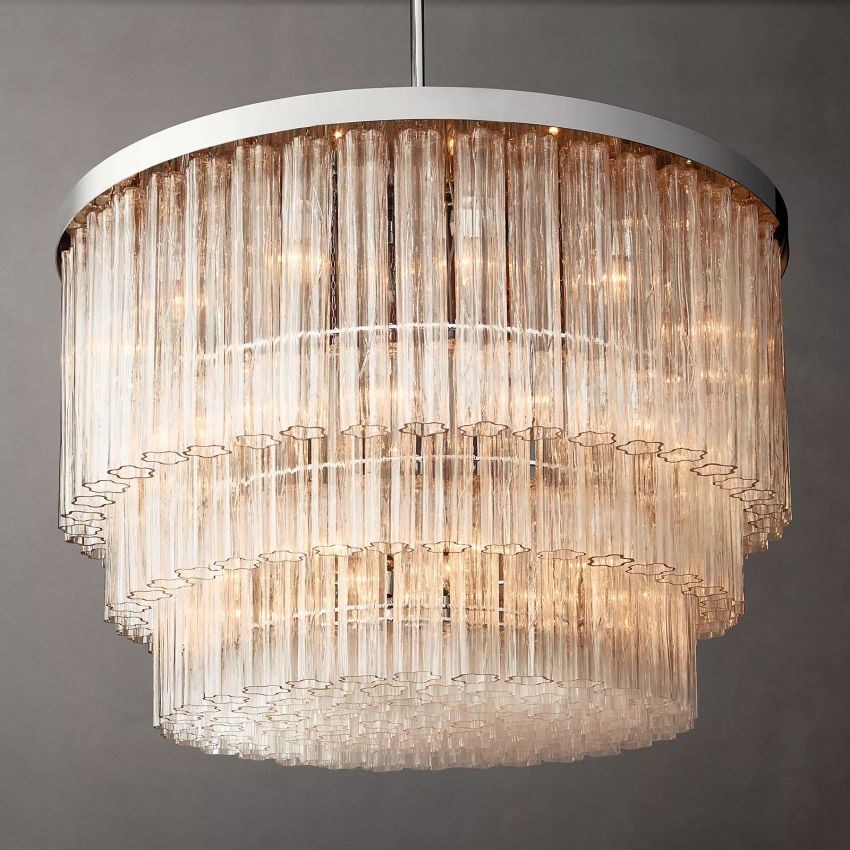 Chelo Round Chandelier-Meet Lighting