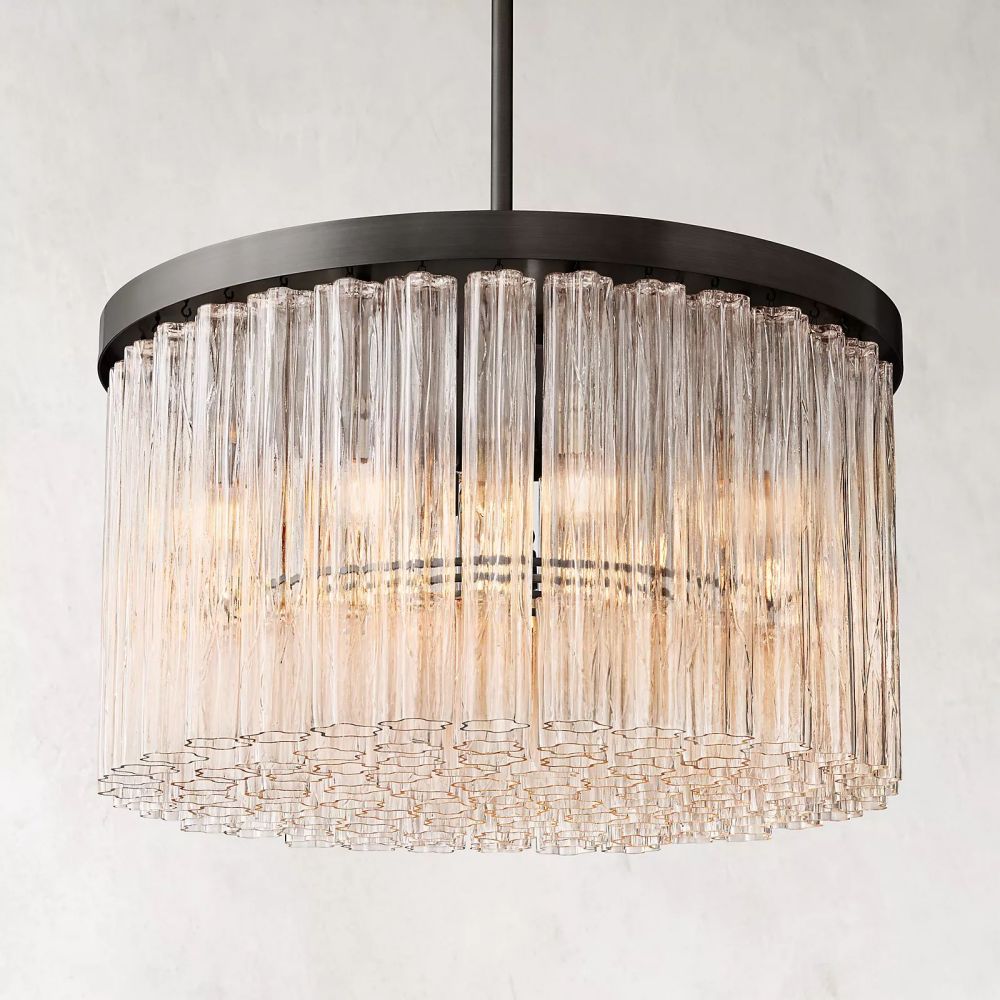 Chelo Round Chandelier-Meet Lighting