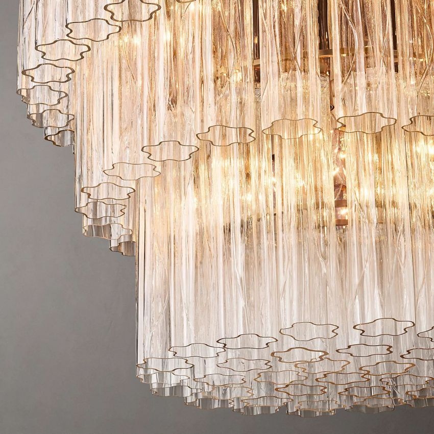 Chelo Round Chandelier-Meet Lighting