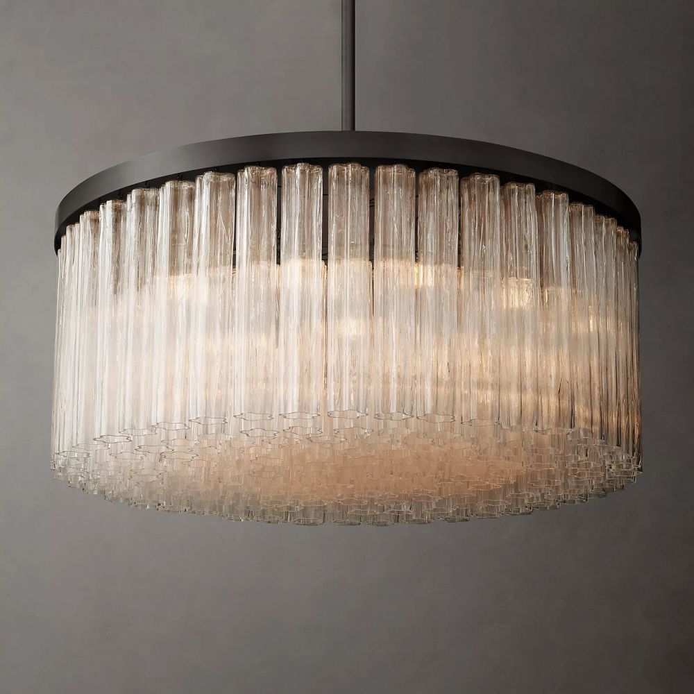 Chelo Round Chandelier-Meet Lighting