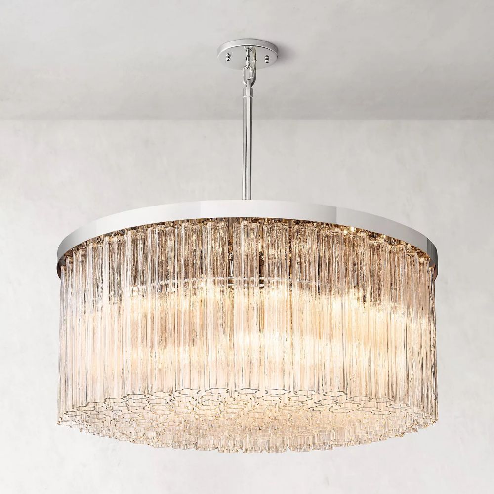 Chelo Round Chandelier-Meet Lighting