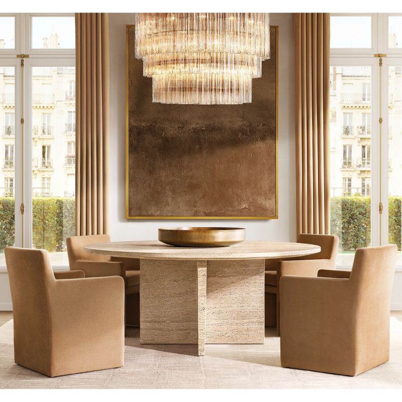 Clele Three Layer Round Chandelier 36"-MEET LIGHTING