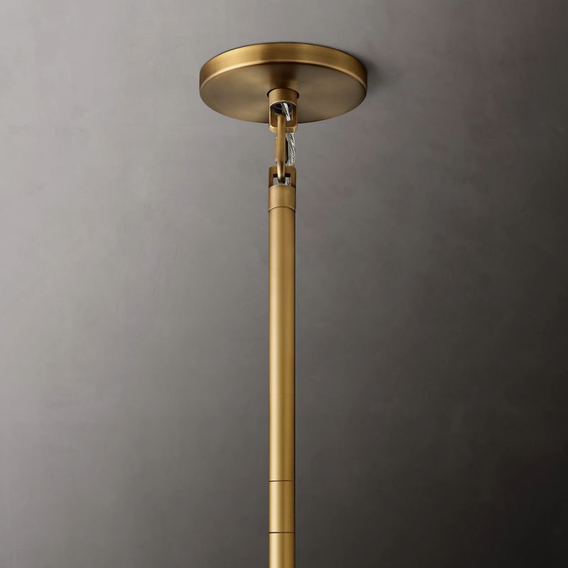 Clele Three Layer Round Chandelier 48"-MEET LIGHTING