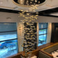 Coastal Sands Wave Glass Chandelier, Artisic Handmade Glass Chandelier-Meet Lighting