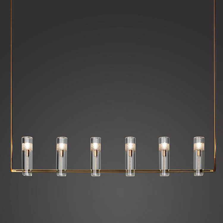 Cono Linear Chandelier for Dining Room-MEET LIGHTING