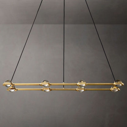 Cosmos Rectangular Chandelier-Meet Lighting