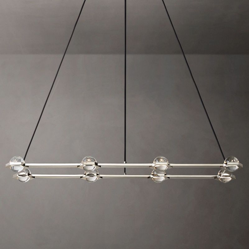 Cosmos Rectangular Chandelier-Meet Lighting