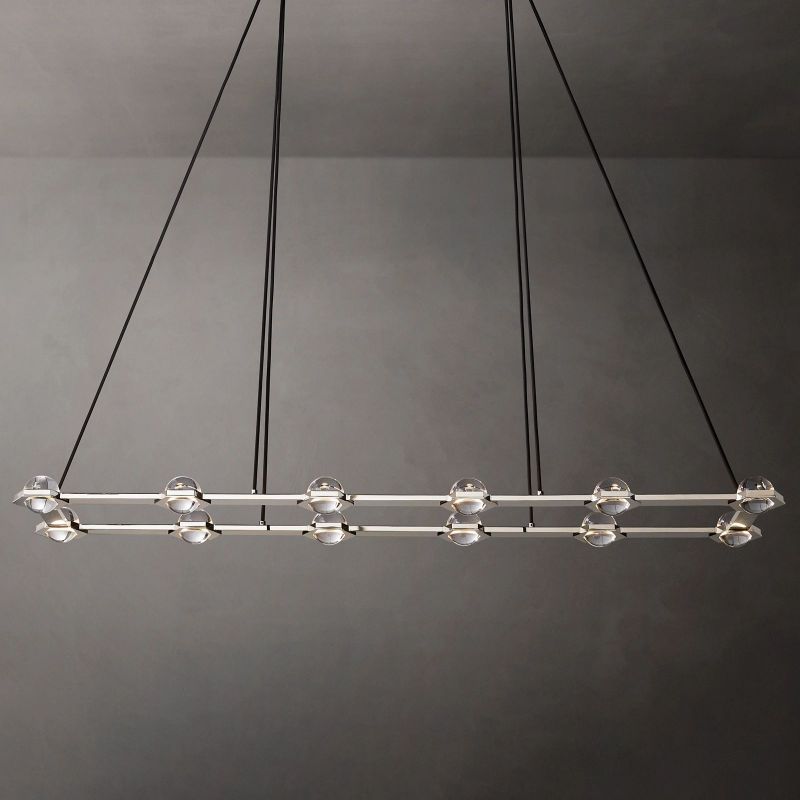 Cosmos Rectangular Chandelier-Meet Lighting