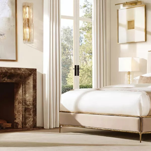 Lattic Clear Glass Wall Sconce