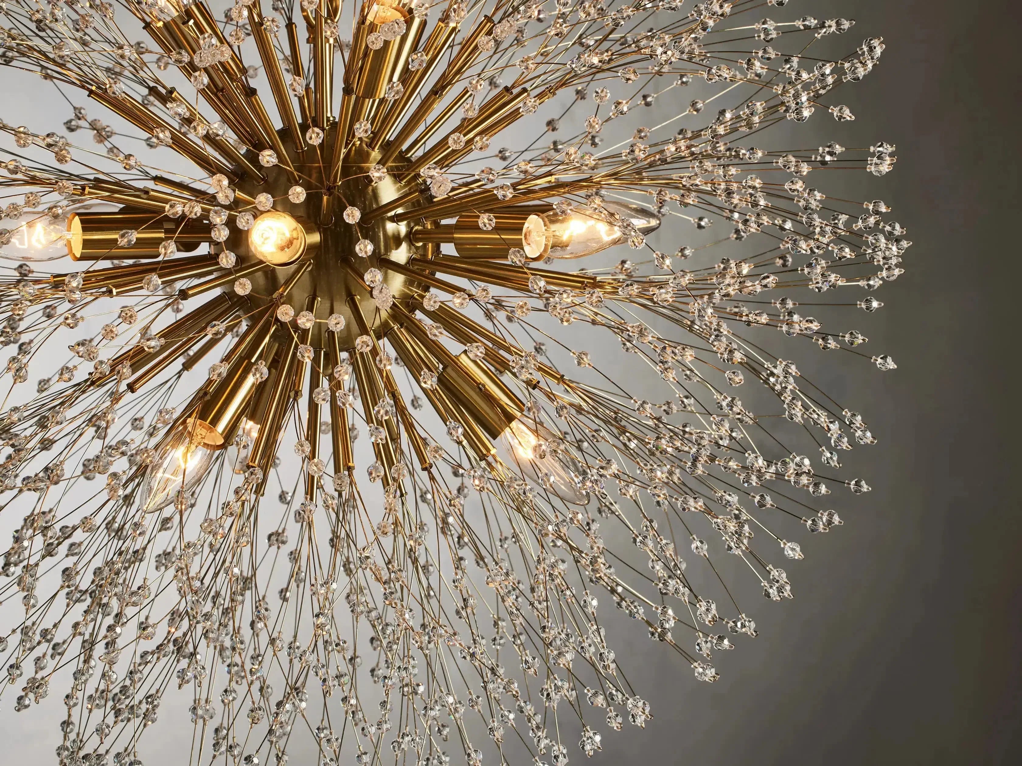 Dandelion Round Chandelier 22''30''43''-MEET LIGHTING