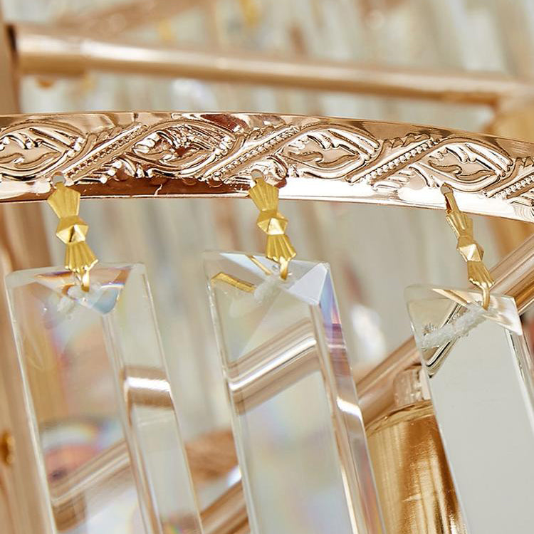 Danilo Multiple Tier Crystal Chandelier-MEET LIGHTING