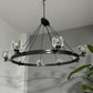 Demaret Double Round Chandelier " 48-Meet Lighting
