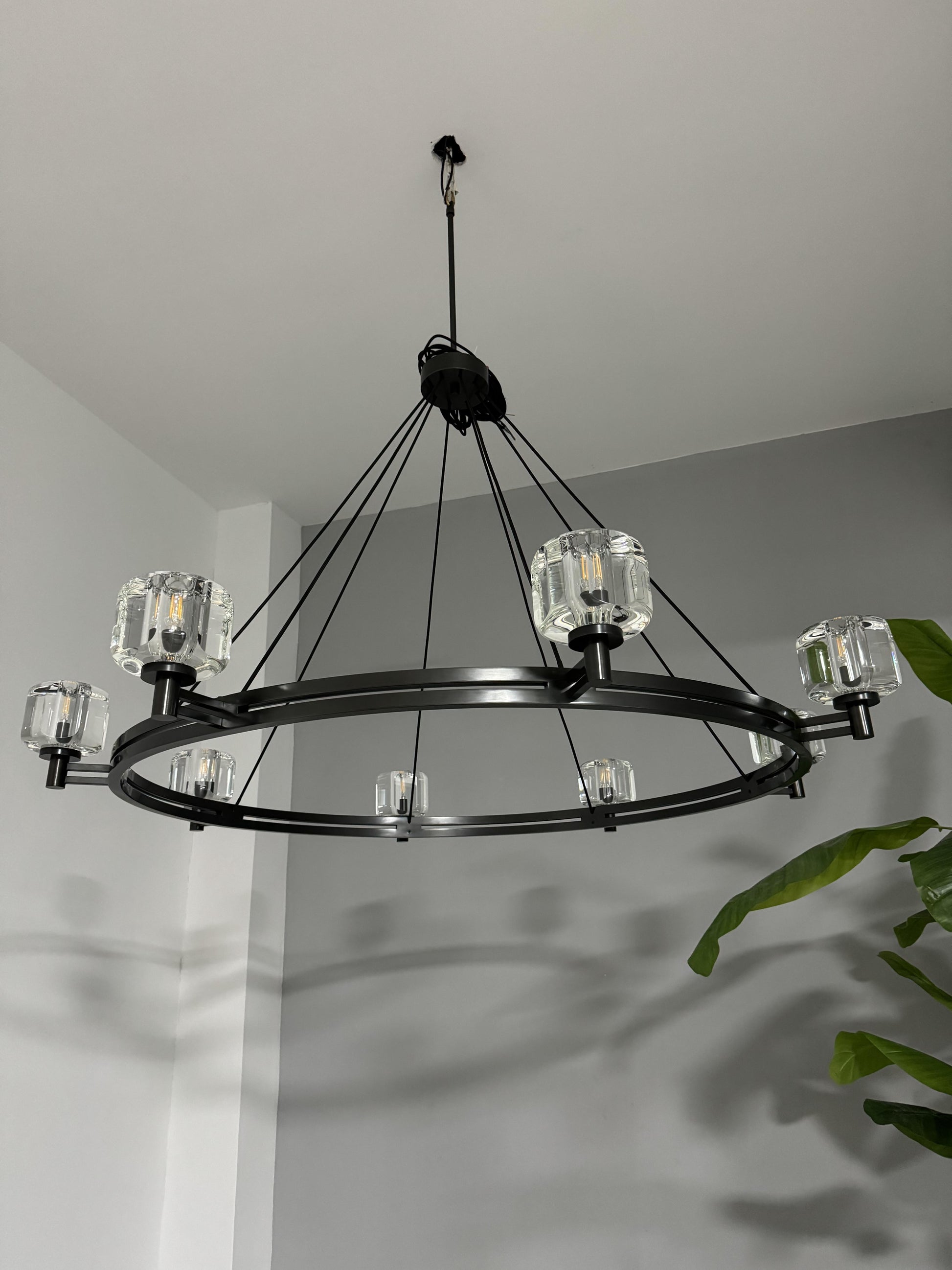 Demaret Double Round Chandelier " 48-Meet Lighting