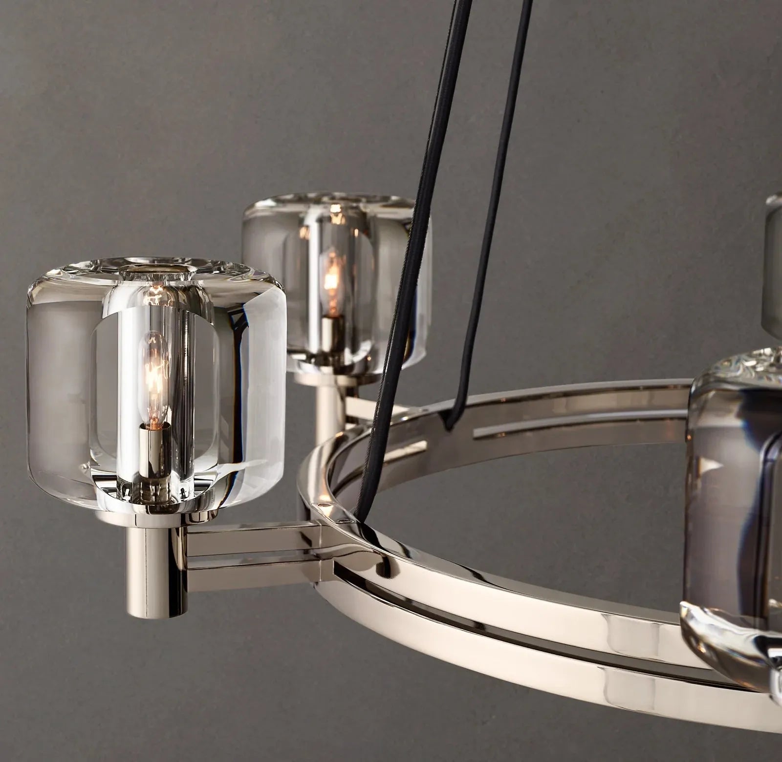 Demaret Double Round Chandelier " 48-Meet Lighting
