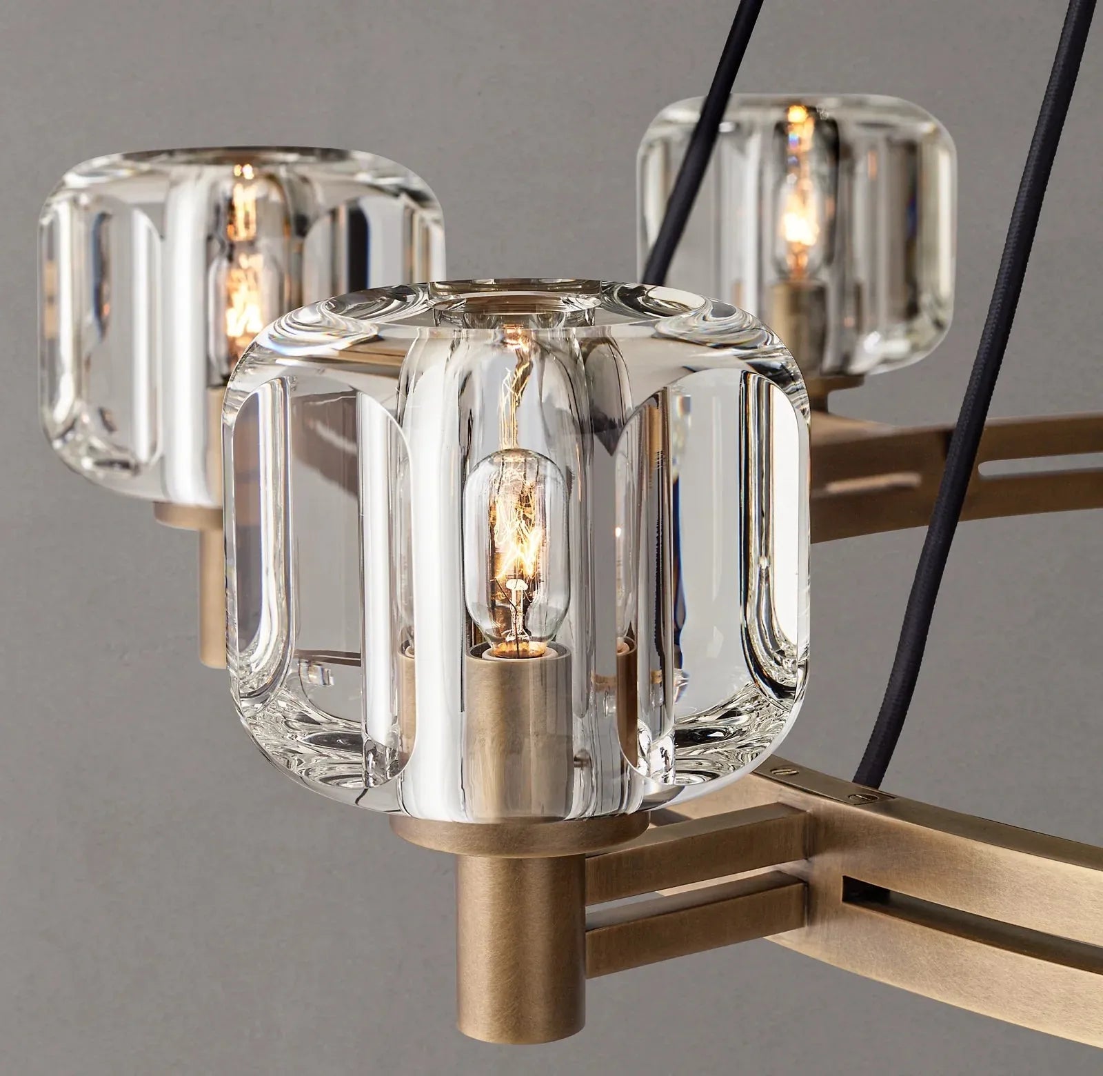 Demaret Double Round Chandelier " 48-Meet Lighting
