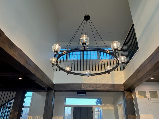 Demaret Double Round Chandelier " 48-Meet Lighting