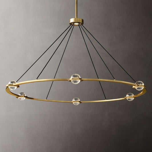 Ecbatant Round Chandelier 60"-Meet Lighting