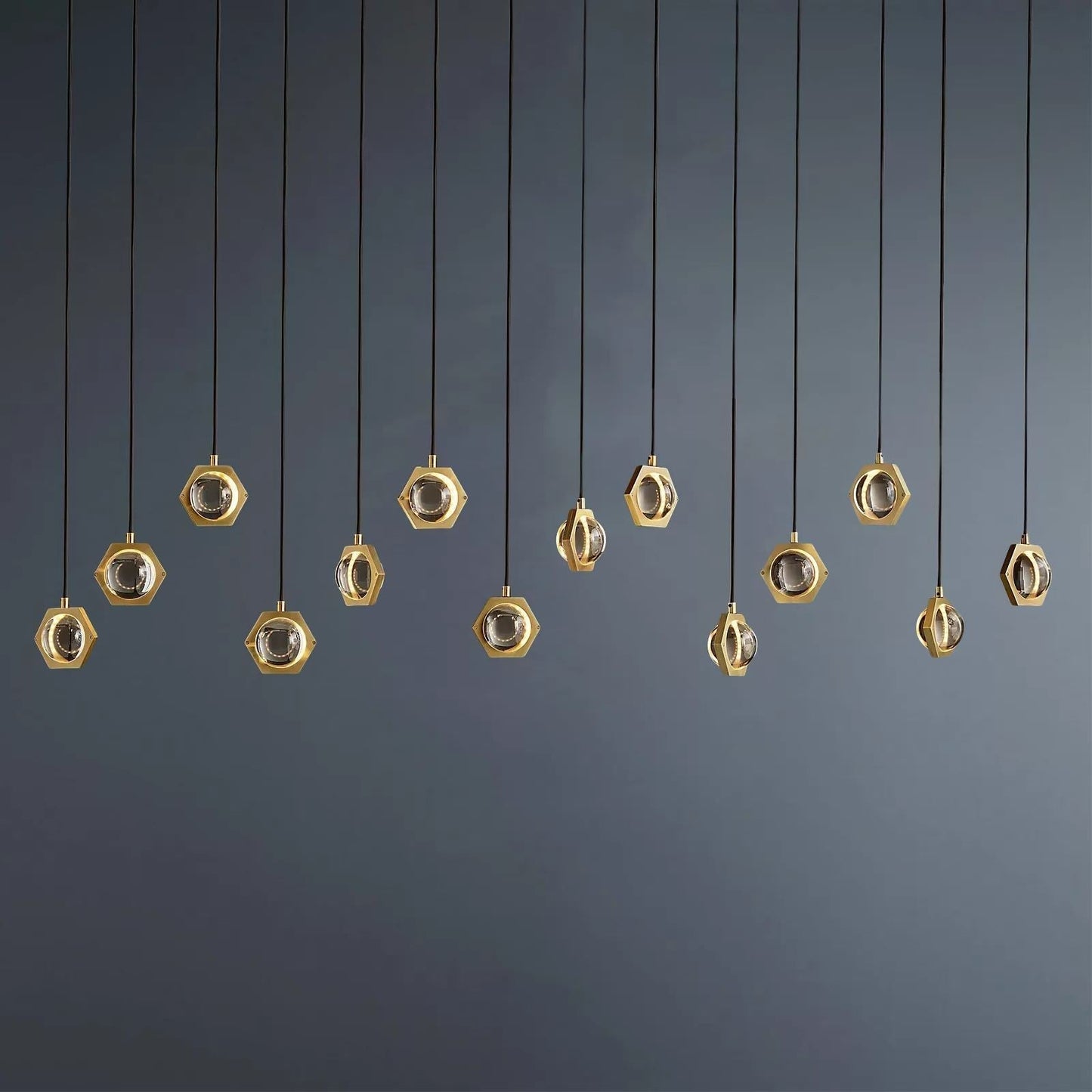 Eclatant Linear Chandelier W 72''-Meet Lighting
