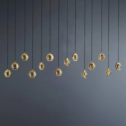 Eclatant Linear Chandelier W 72''-Meet Lighting