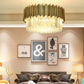 Elian Round Crystal Chandelier-Meet Lighting