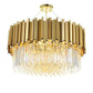Elian Round Crystal Chandelier-Meet Lighting