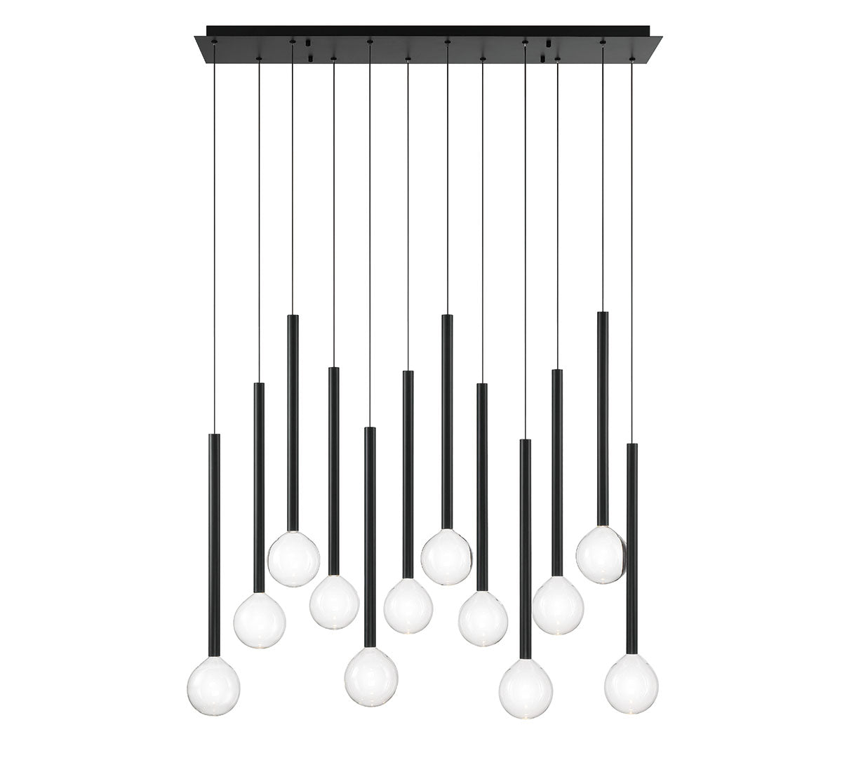 Fauna Linear LED Chandelier-Meet Lighting