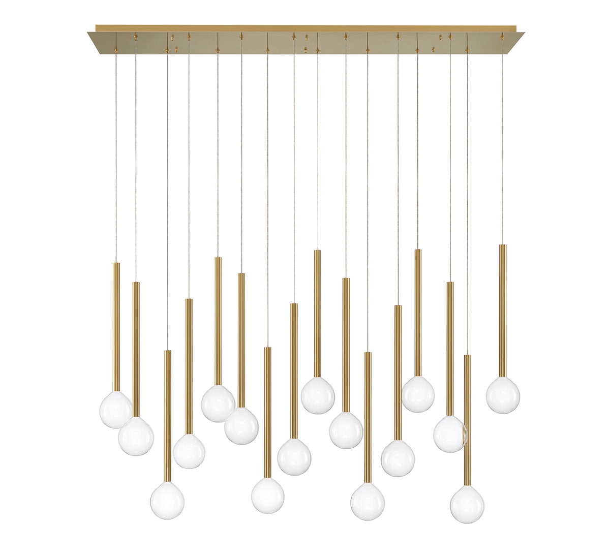 Fauna Linear LED Chandelier-Meet Lighting
