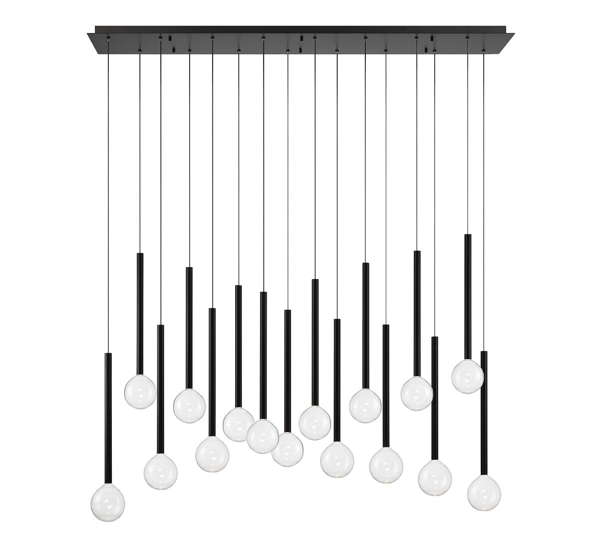 Fauna Linear LED Chandelier-Meet Lighting
