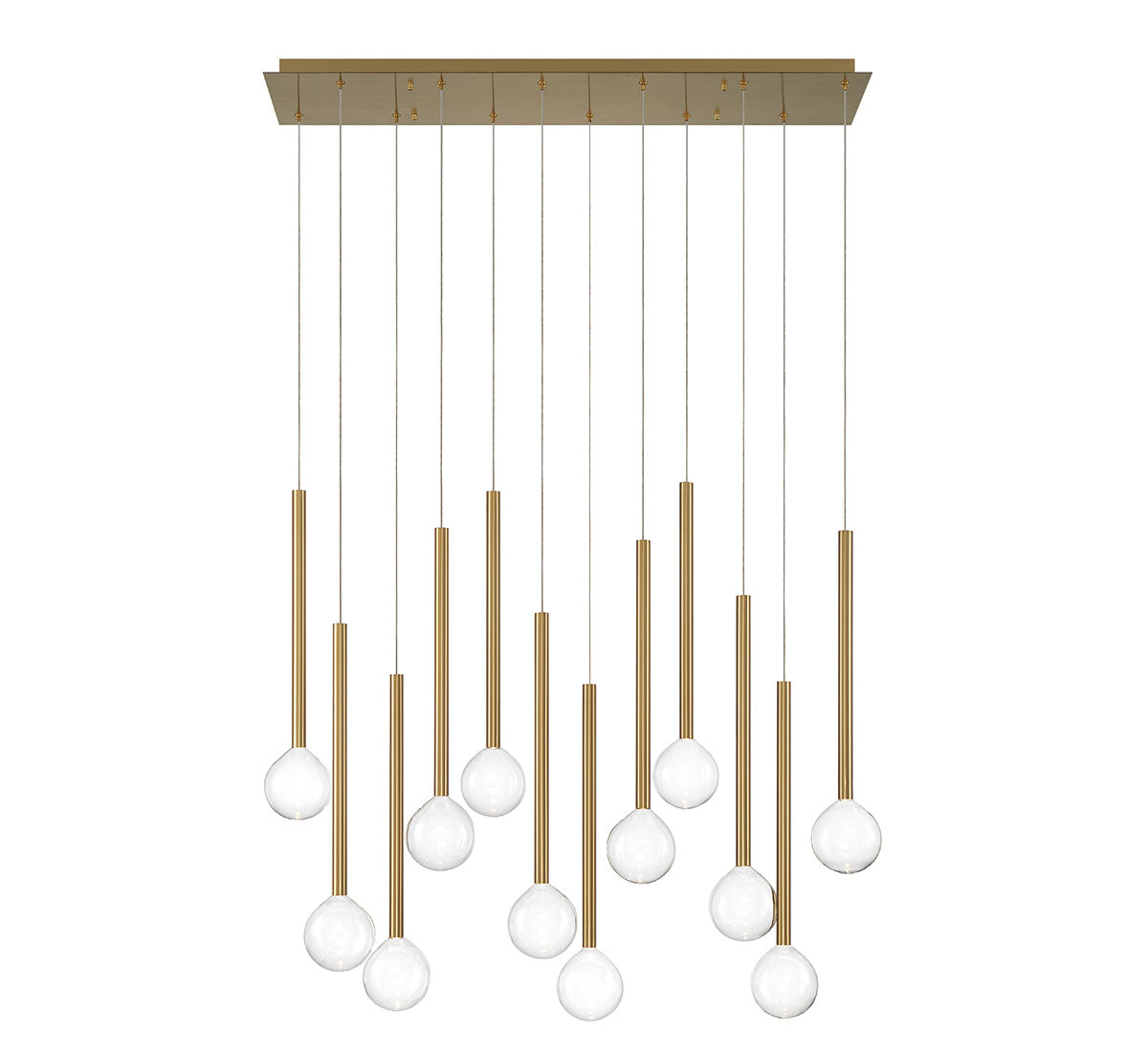 Fauna Linear LED Chandelier-Meet Lighting