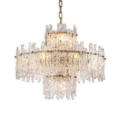Faust Tiered Round Chandelier A-Meet Lighting