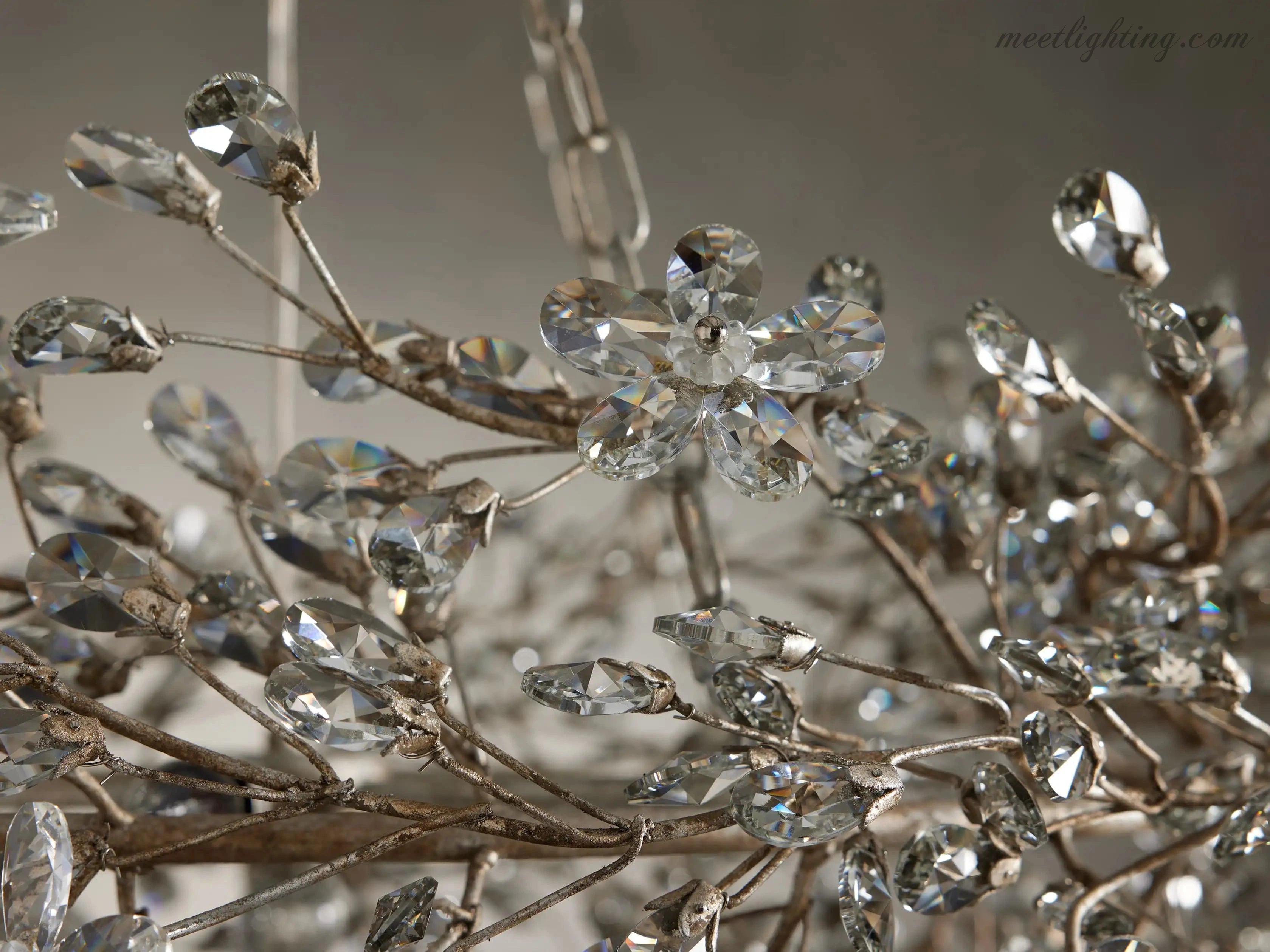 Fiore Crown Chandelier-MEET LIGHTING