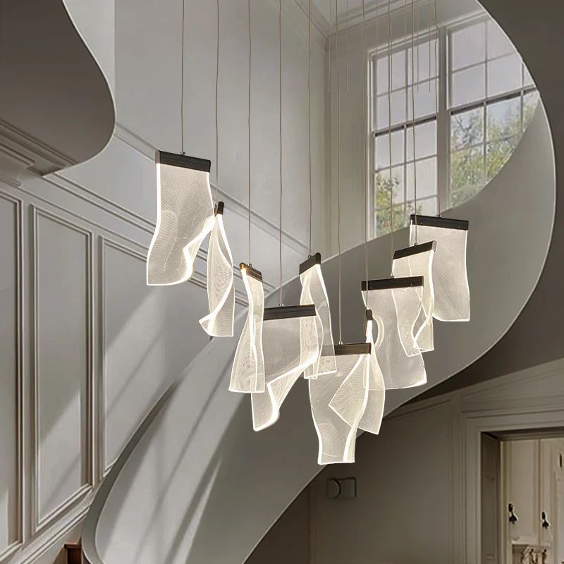 Flame Branch Chandelier-Meet Lighting