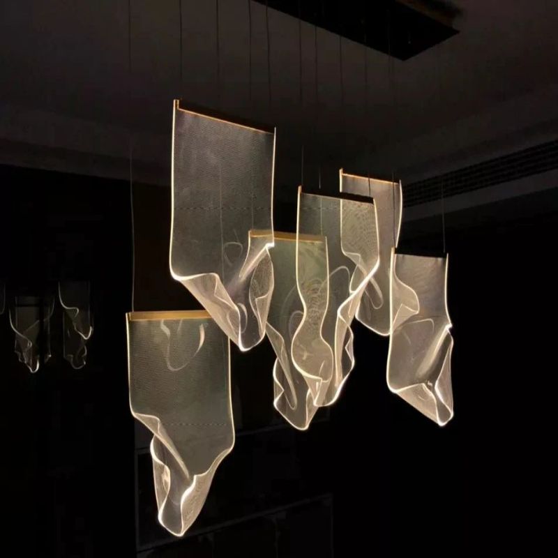 Flame Branch Chandelier-Meet Lighting