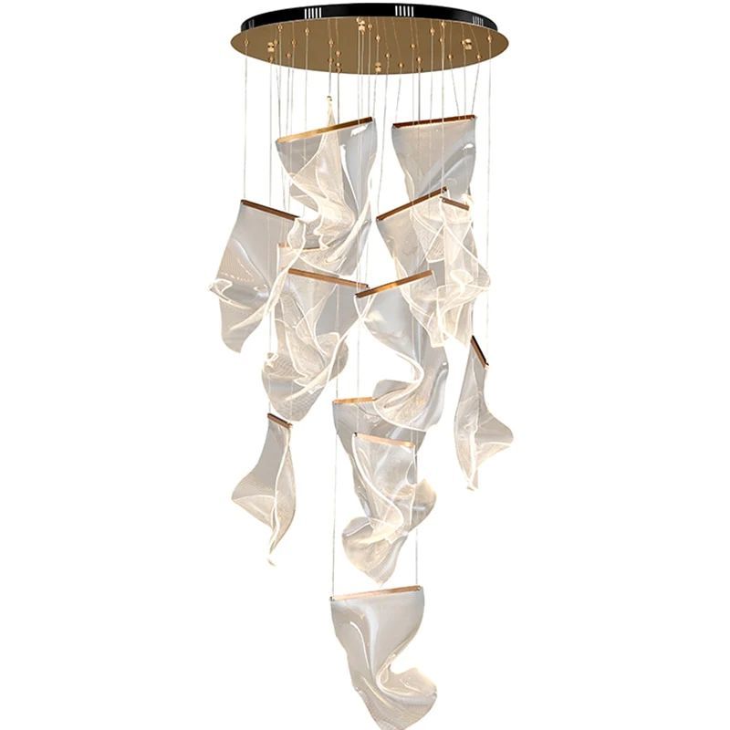 Flame Branch Chandelier-Meet Lighting