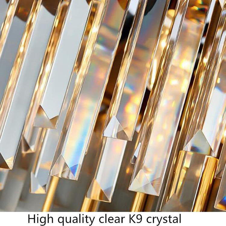 Flavian Double Tier Crystal Chandelier-MEET LIGHTING