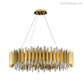 Flavian Halo Crystal Chandelier-Meet Lighting