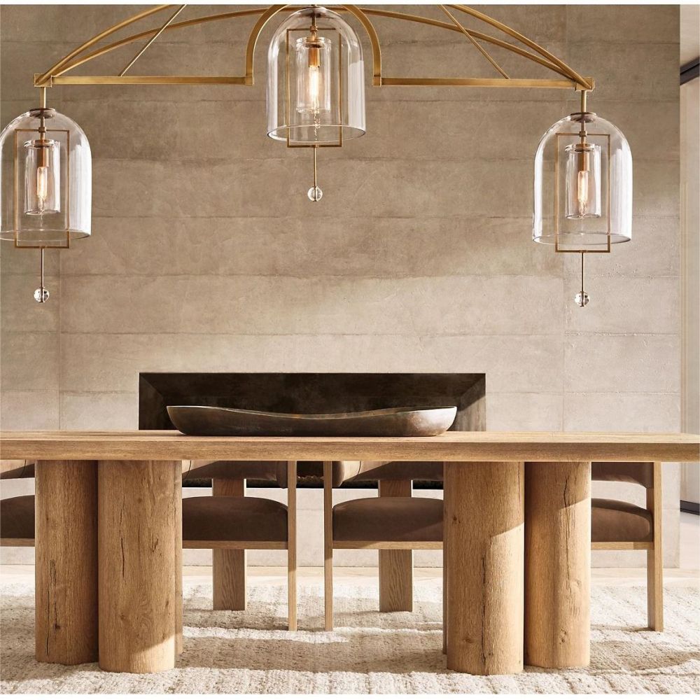 Fulcrum Linear Chandelier-MEET LIGHTING