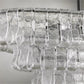 Ghiaccio Oval Art Glass Chandelier-Meet Lighting