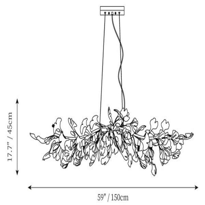 Gingko Luxury Chandelier Style C-MEET LIGHTING