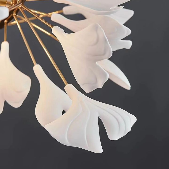 Gingko Luxury Chandelier Style E-MEET LIGHTING