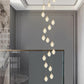 Grand Nordic Magnolia Blossom Ceramic Pendant Chandelier-Meet Lighting